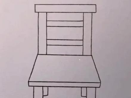 简简单单画板凳#简笔画 #画画 #绘画 @抖音小助手