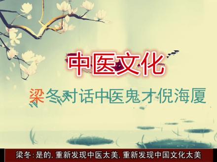 梁冬对话倪海厦之五:肿瘤的形成与传化及治疗等