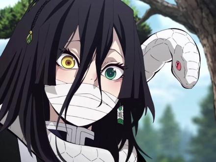 【性转之刃】当弯弯扭扭的蛇柱变成女孩子 #动漫 #鬼灭之刃 #蛇柱 #伊黑小芭内 #性转 #绘画 #搞笑