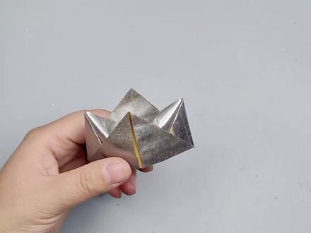 莲花元宝折法#元宝的折叠方法 #民俗文化 #莲花折叠教程