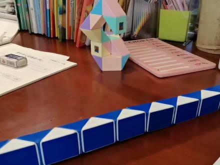 我真的在试图用三分钟怎么让你将魔尺折成腕龙