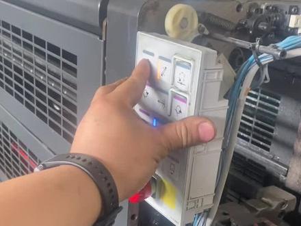 海德堡SM52上光组操作