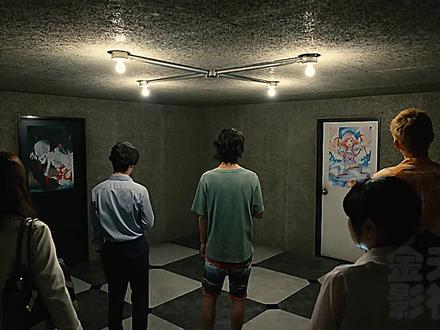 一扇门决定生死,只要走错,就会当场毙命#弥留之国的爱丽丝 #好剧推荐