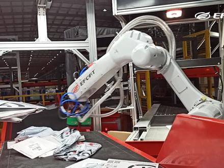 埃夫特机器人3D无序抓取运用