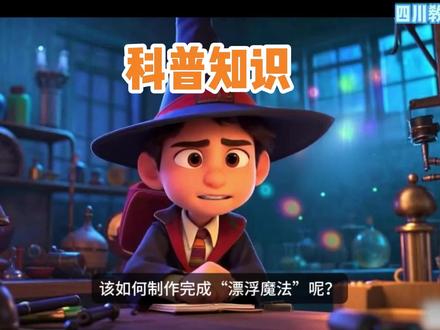 《科学小实验——磁悬浮笔》小学科学 李婵媛、任帅 四川天府新区第三中学附属小学#科普