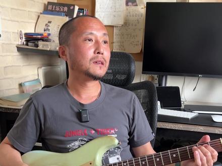 玩布鲁斯的吉他手在演出时是怎么调音色的#电吉他 #吉他音色 #效果器 #吉他教学