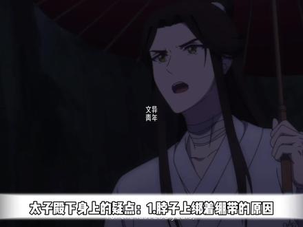天官赐福:太子殿下身上的疑点 #天官赐福 #谢怜