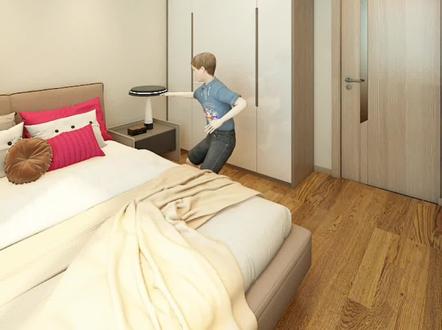 我是太小不如试试这样做 换个床的方向 #生活就要精致一点 #2023住小帮设计师大赛 #卧室设计