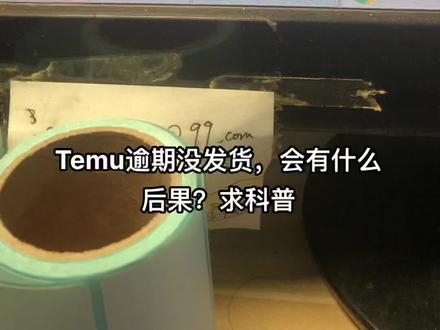 #temu #跨境电商 temu无法加入发货台进行发货,逾期后有什么后果?有路过的大神科普下吗?