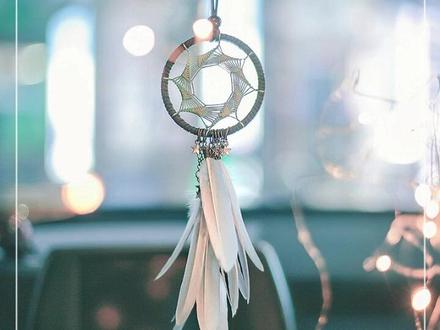 #捕梦网 #创意手编 七芒星捕梦网编制教程