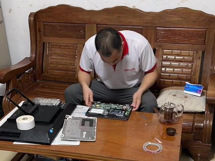 联想FLEX 3笔记本按开机键无反应拆机维修视频@打印机维修厮(加好易办公设备有限公司) @阳山县联想商用产品体验店