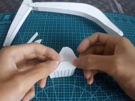 沃尔沃挖掘机模型制作过程#挖掘机模型 #沃尔沃