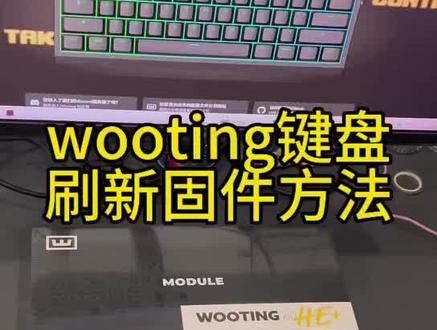 wootingv2键盘刷新固件方法来啦! #wooting #wooting驱动设置 #外设 #键盘 #磁轴键盘