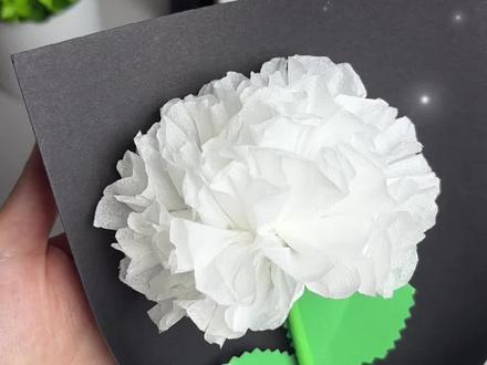 #清明节 马上到了,教你用一张纸做一朵小白花,缅怀先烈、致敬英雄,#清明节手工#儿童手工