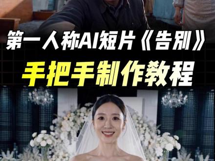 手把手教程!第一人称AI短片《告别》制作 #人生短片 #ai视频#小云雀AI #小云雀AI漫剧 #小云雀短剧