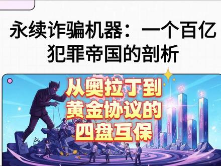 连环诈骗:四盘互保矩阵深度调查
对一个复杂的跨国连环诈骗矩阵进行了深度调查,该矩阵主要由“奥拉丁” (Origin)、“黄金协议” (GOT)、“Webkey) 和“诺瓦银行” (NoveBank) 四个项目组成,被称为“四盘互保”体系。核心发现指出,该团伙通过技术复制(抄袭 PlusToken 合约代码)和叙事嫁接(模仿 DGCX 黄金骗局),构建了一个涉及数十亿甚至数百亿人民币的庞氏金字塔。报告详细揭示了其通过**“1:1 置换”的话术,对数十万“奥拉丁”崩盘受害者进行二次收割的心理操控机制,并分析了其利用“Web3 手机”等实体产品规避监管、拓展线下传销的“双轨制”犯罪模式。最终,报告将该团伙定性为利用高科技手段和无限增发**(Can Mint)等智能合约后门进行**“犯罪即服务”**(CaaS)的东南亚诈骗产业。