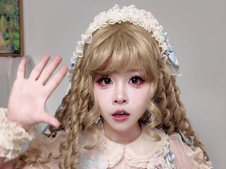 一条小猫咪印花裙 #Lolita