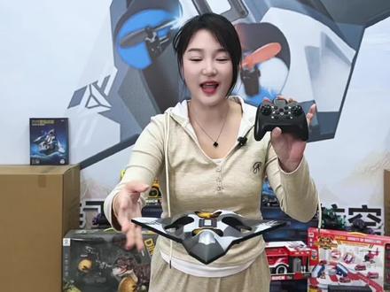 一键起飞!孩子的飞行梦 ,这台#遥控飞机 全满足#儿童玩具 第#六代战机 #新年礼物