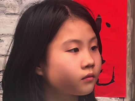 天使般的小女孩,你一定要幸福啊!