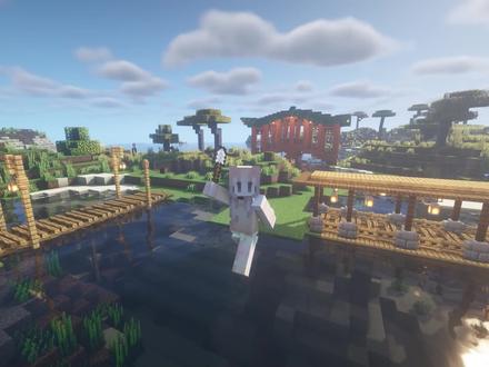 我的世界:教你制作五种简单桥梁!一学就会,适合新手!