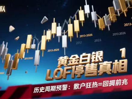 历史重现?为什么散户一疯抢,监管就“拉闸”? #黄金lof #白银 #金融常识 #财经