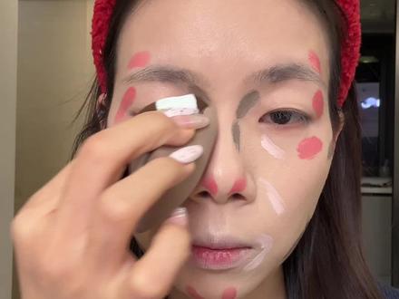 液体/膏体修容、提亮、腮红的正确使用顺序,手法,位置;一条视频讲清楚!#春节变美冲刺班 #提亮 #化妆技巧 #无效化妆怎么改善 #变美