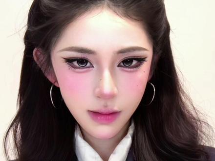 毕业照极速出片的妆容➕发型教程跟练版 #化个上镜妆毕业不留白 #motd #毕业照发型 #妆教
