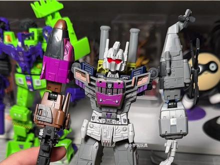 我的混天豹扩展包终于到了,果然没有失望,里面有拼装过程哦#合体金刚混天豹 #布鲁可积木人 #变形金刚玩具 #抖音模玩同好会 #小罗玩玩具