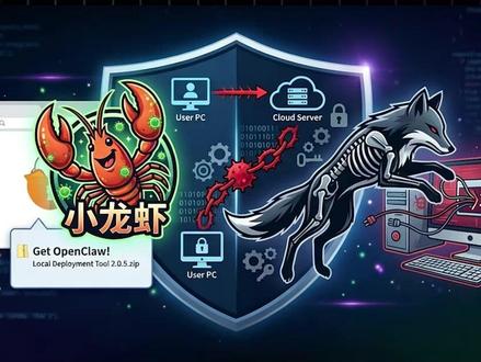 养虾用户小心!银狐木马正伪装OpenClaw大规模投毒! 近日,360安全智能体监测发现银狐木马正大规模伪装OpenClaw攻击养虾用户,今年3月以来,360已捕获伪装OpenClaw的攻击超1.4万次,拦截钓鱼站点180余个。为有效阻断这一借壳作恶的攻击链条,360第一时间启动全面防护机制,目前已实现对相关恶意加载行为的精准识别与实时拦截。#OpenClaw #AI #网络安全 #数字安全 #龙虾