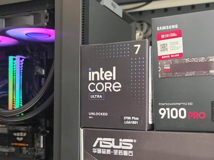 u7 270k plus生产力更猛,游戏性能更强 更稳定更性价比的选择,综合性能出色,加上英特尔软件优化更强,搭配华硕主板充分发挥性能#超神超快超AI#ROG