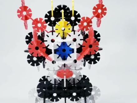 雪花片 百兽王攻略1 #玩具 #雪花片