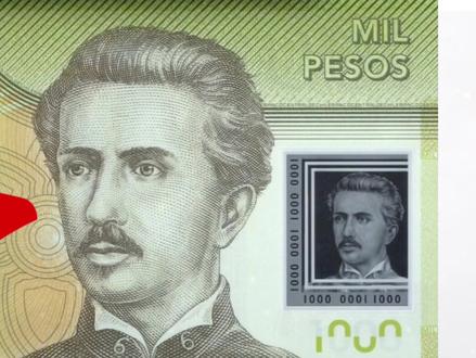 全球货币系列之智利比索:智利比索1张面值2万,钱币上还有诗人 #智利比索 #比索 #钱币 #钱币知识 #收藏