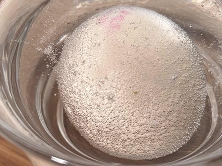 鸡蛋的蛋壳没有完全溶解完,再泡一天的醋看看吧 #玩个很新的东西 #科学实验 #鸡蛋 #醋