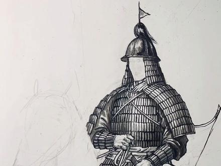 南方明军的装备~#充能计划 #画画 #拔根鼻毛画幅画 #盔甲 #历史圈 @抖音小助手 @DOU+小助手