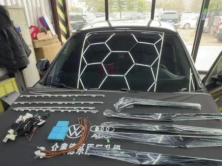 #帕萨特 #氛围灯效果 帕萨特升级主动式星空饰板幻彩氛围灯#保定大众原厂升级