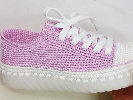 纯手工板鞋教程,一个小清新的颜色特别好看,穿出去都问在哪买的