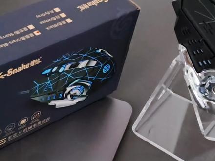 蝰蛇Q5宏定义机械电竞鼠标,超好看#我的游戏日常 #数码科技 #鼠标推荐