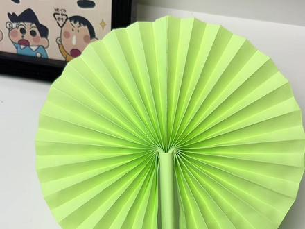 夏天快到了,用a4纸折个仙女们喜欢的仙女棒扇子吧#创意手工diy #趣味手工制作 #折纸 #扇子