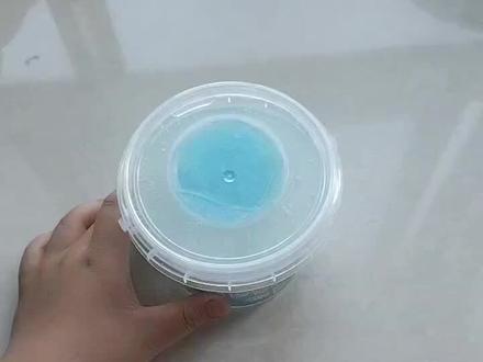 玩新到的爆炸蓝莓啦#史菜姆 #假水#混筋泡