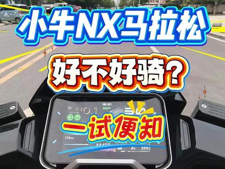 小牛NX马拉松好不好骑?一试便知 #小牛NX马拉松 #小牛电动 #小牛nx马拉松 #磷酸铁锂 #车灯亮度