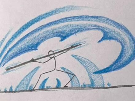 火柴人武术 给你十秒钟,学会火柴人#火柴人#火柴人元素#画个火柴人#火柴人教程