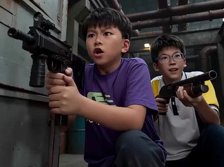 快来看 旺旺游戏推荐 创作的故事《废弃厂枪战突围》! #ai动画#抖音小游戏#脑洞大开#汽车动画儿童视频#趣味小游戏
