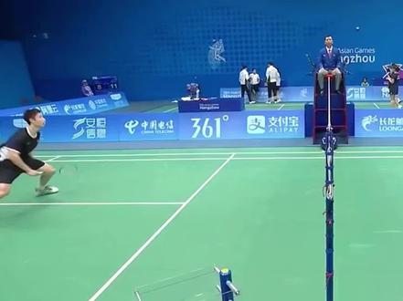亚运会 石宇奇vs李卓耀 精彩瞬间#石宇奇 #羽毛球 #杭州亚运会 #国羽