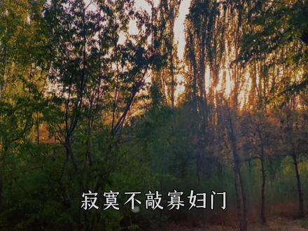 寂寞不敲寡妇门,有钱莫进赌徒屋。吃饭中途不换碗,带病带伤不上坟。好猫不敌鱼引诱,人不深交看不透。莫笑他人穿破衣,十年河东转河西。贫在闹市无人问,富在深山有远亲。不信但看宴中酒,杯杯先敬有钱人。娶妻就怕伏魔弟,嫁男不嫁钓鱼男。出门不与妻同欢,女婿不上戚家坟。#人生感悟 #老人言句句有道理 #老人言受益一生