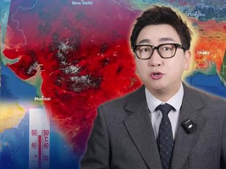 印度热到接近50℃!中国今年夏天会更热吗?#高温 #全球变暖 #印度