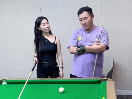 耍赖谁不会,师傅又懵圈了哈哈#台球是一种生活 #教学