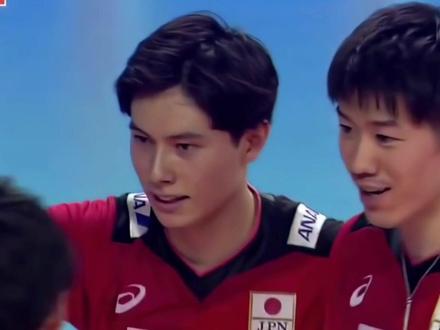 排球少年日本男排第一颜值高桥蓝!像漫画里走出来的帅哥!#中国女排 #女排 #男排 #排球 #排球少年 #扣球 #运动 #运动最美时刻 #体育 #排球视频