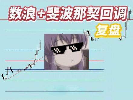 复盘:数浪+斐波那契回调 #技术分析#交易思维 #波浪理论#交易策略 #真实分享生活计划