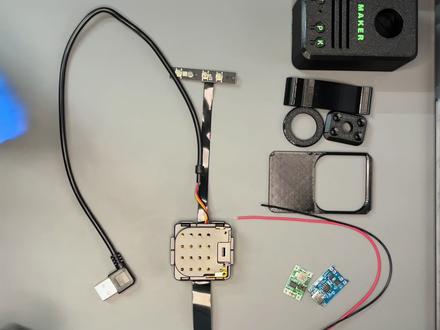 华为海思4K记录仪模块DIY运动相机移动记监控之聚合物电池! 这是一个低成本DIY方案,只要一百多元就可以DIY 制作成功!可以钓鱼骑车户外出行等代替运动相机,代替移动监控,长续航4K清晰度,所需的配件如下,一个华为海思HI3516C记录仪模块,一个 5v3A的升压模块,两个18650锂电池,,一套3D打印外壳。喜欢DIY 喜欢动手的同学跟着我一起制作吧。#DIY #锂电池 #运动相机 #改造 #制作过程