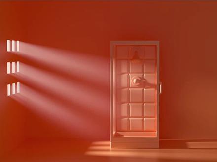 C4D利用OC体积雾模拟丁达尔效应。#c4d #oc #干货分享